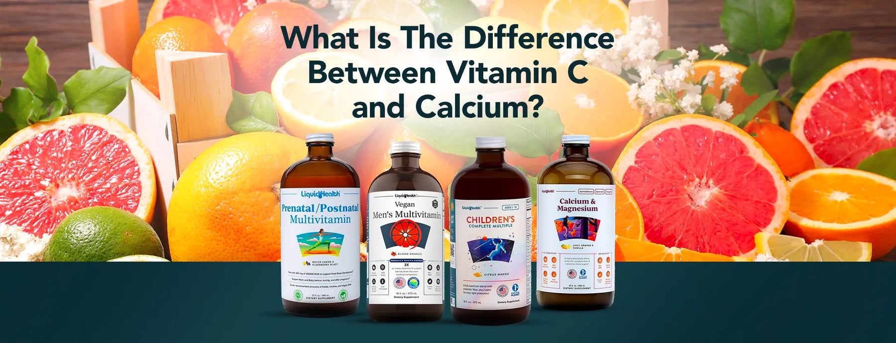 Difference Between Vitamin C and Calcium?