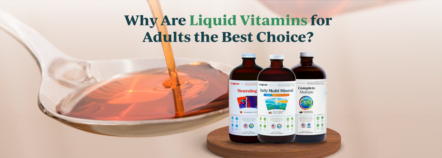 Liquid Vitamins for Adults