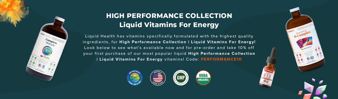 High Performance Collection | Liquid Vitamins For Energy