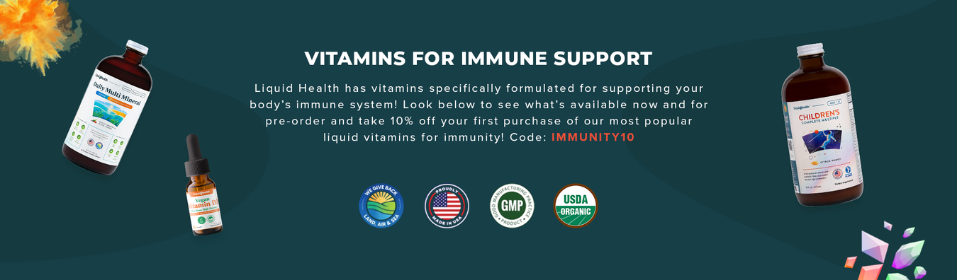 Liquid Vitamins for Immune Support & Everyday Wellness