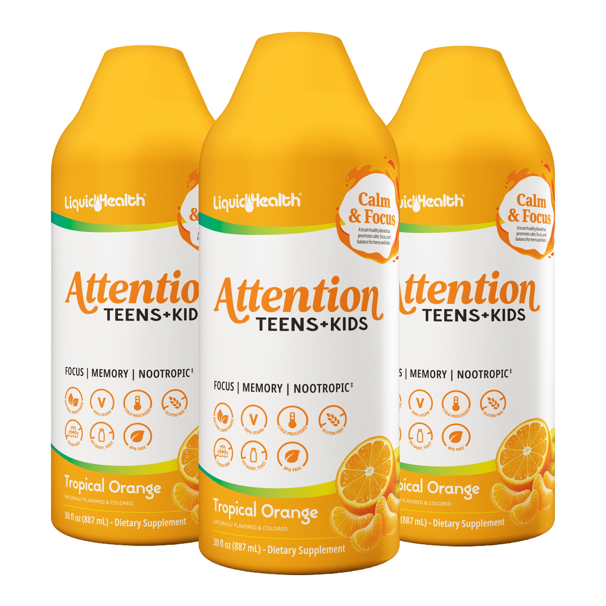 Attention Teen & Kids (Focus Supplement for Kids)