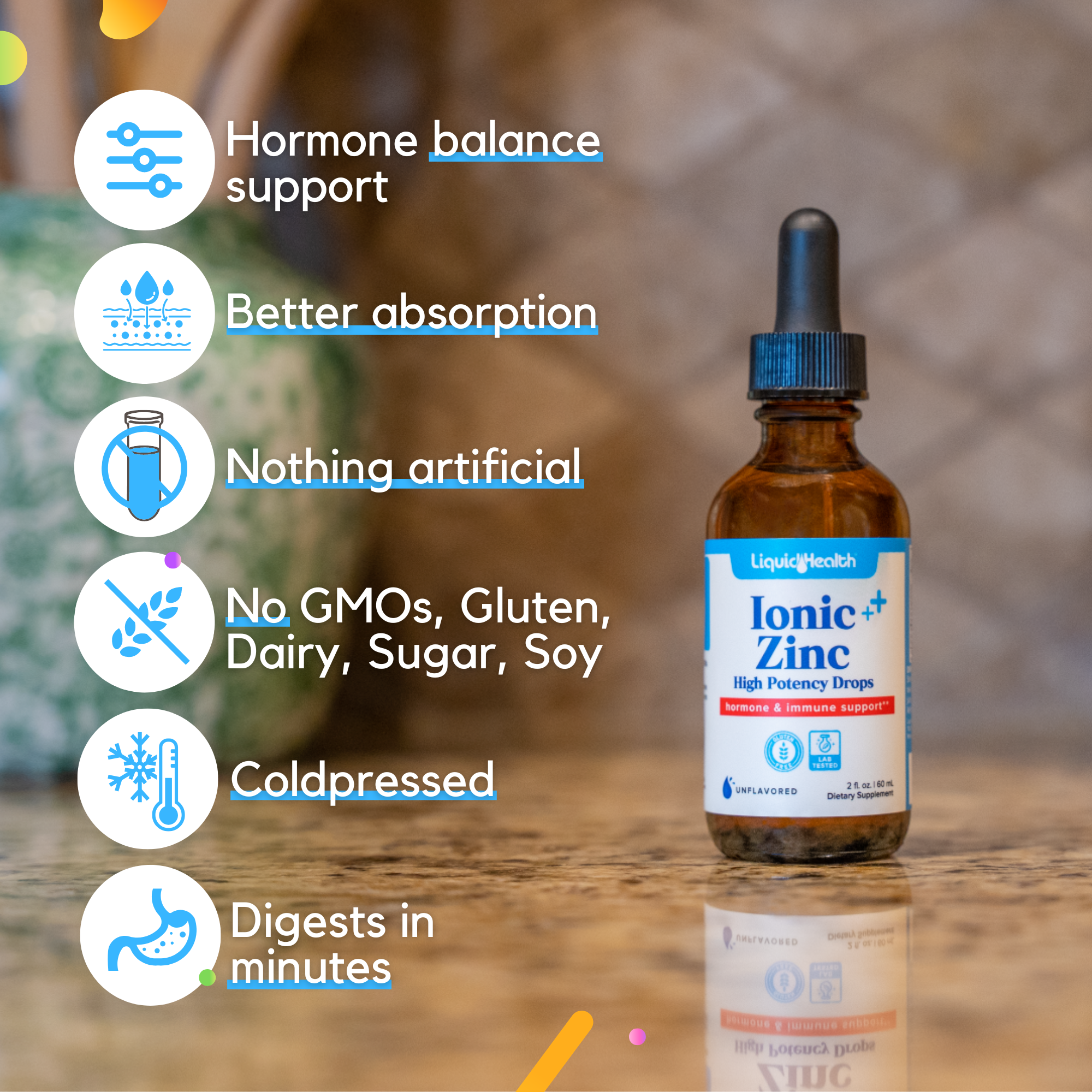 Liquid Health Ionic Zinc best 6 benefits