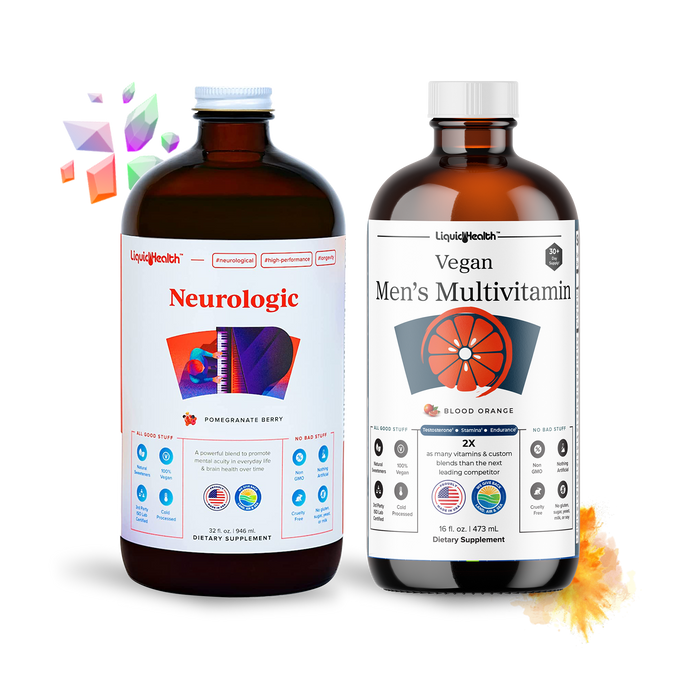 Men's Nootropic Liquid Vitamin Bundle