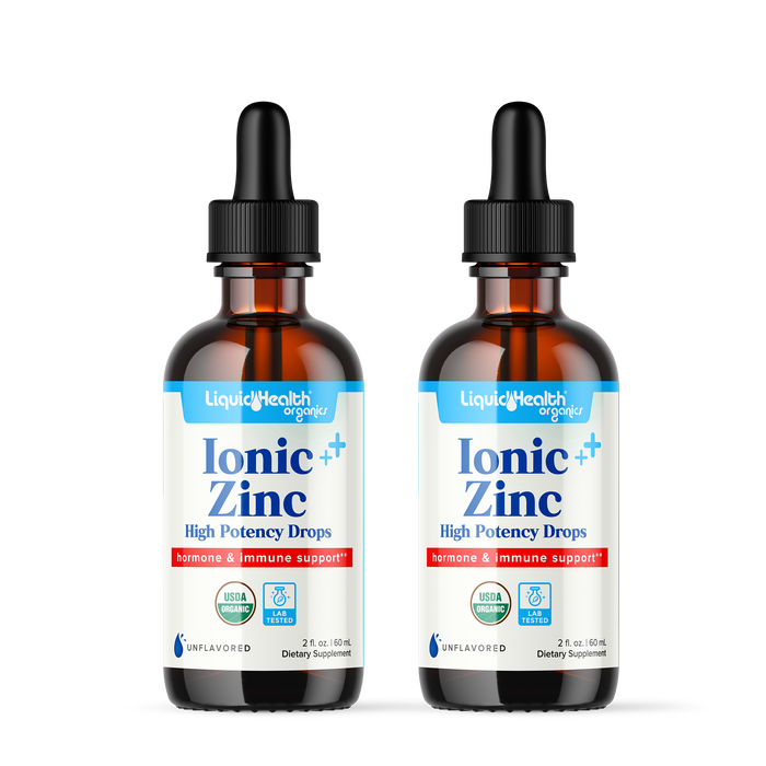 Organic Bariatric Liquid Ionic Zinc High Potency Drops - Liquid Health