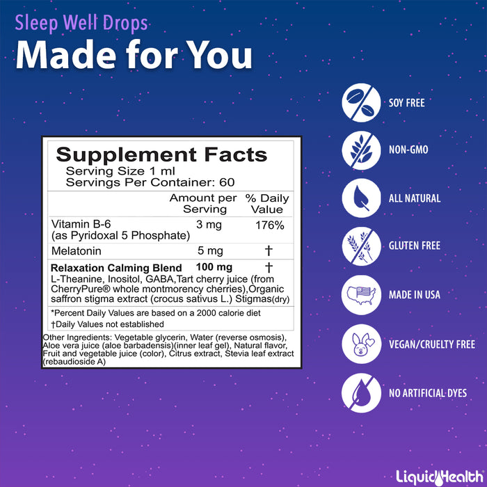 NEW! Sleep Well Bariatric Vitamin Bundle - Liquid Health