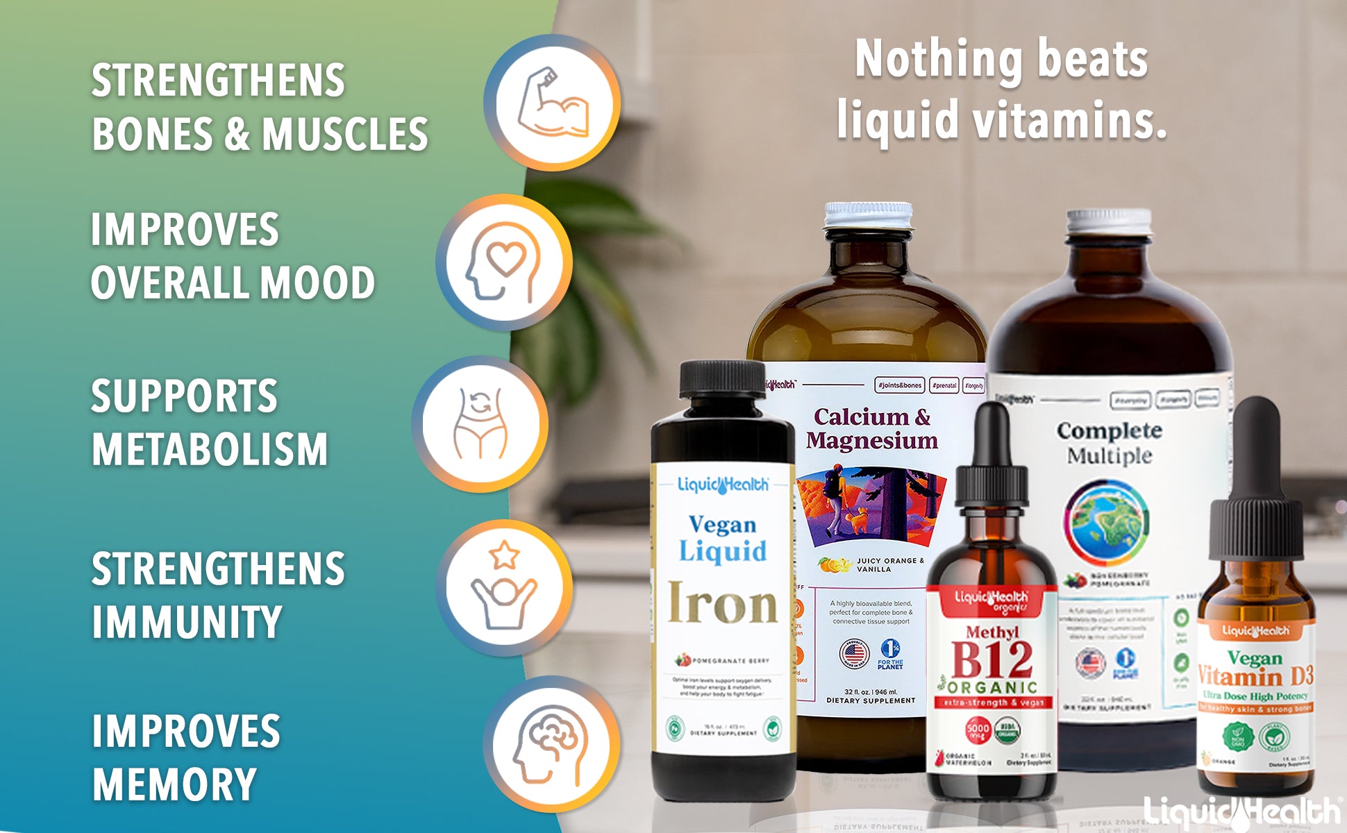 Ultimate Bariatric Liquid Vitamin Bundle benefits