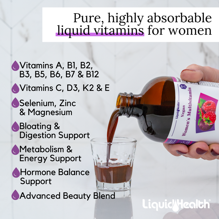 Liquid Health Vegan Womens Multivitamin Sales 1