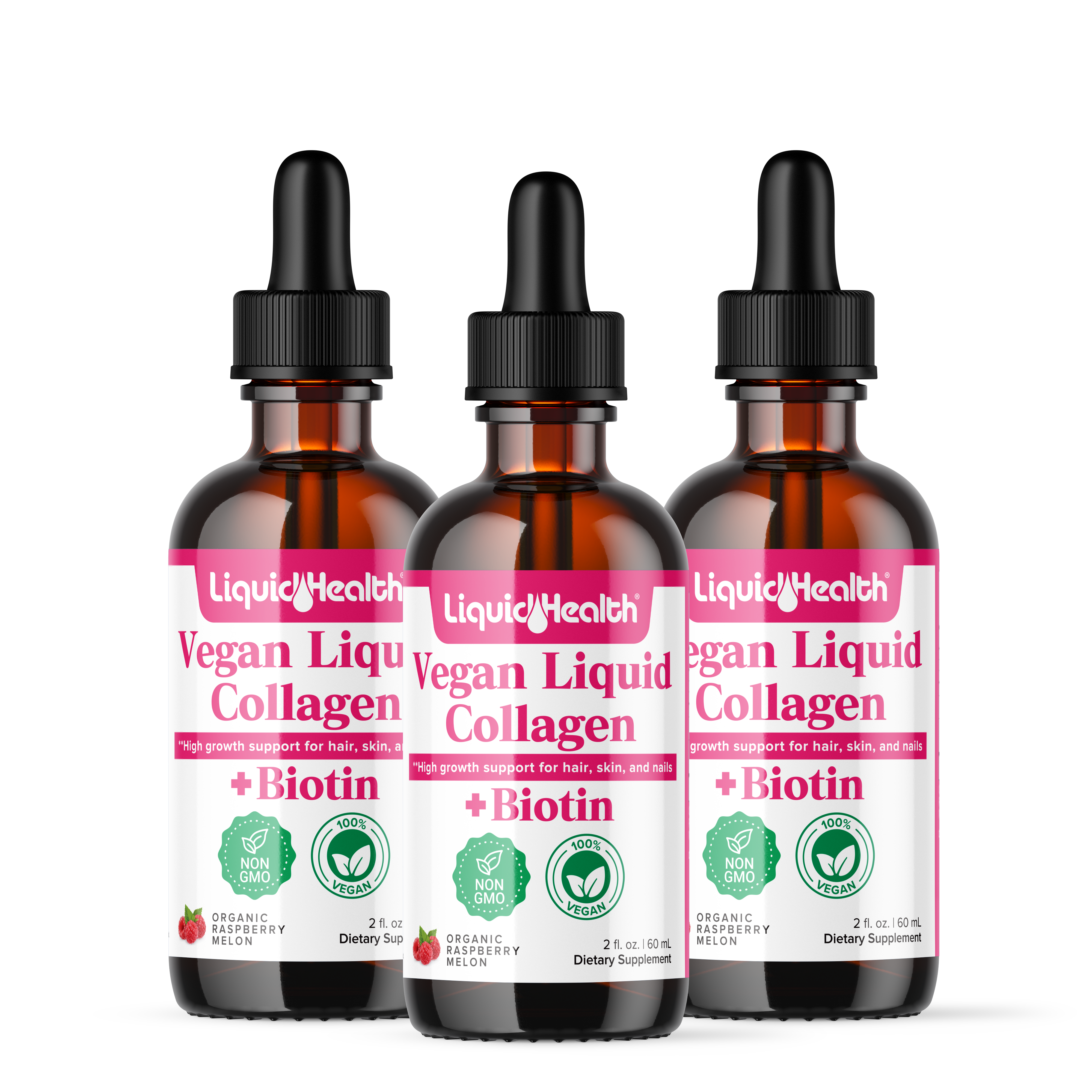 Vegan Biotin Collagen three pack