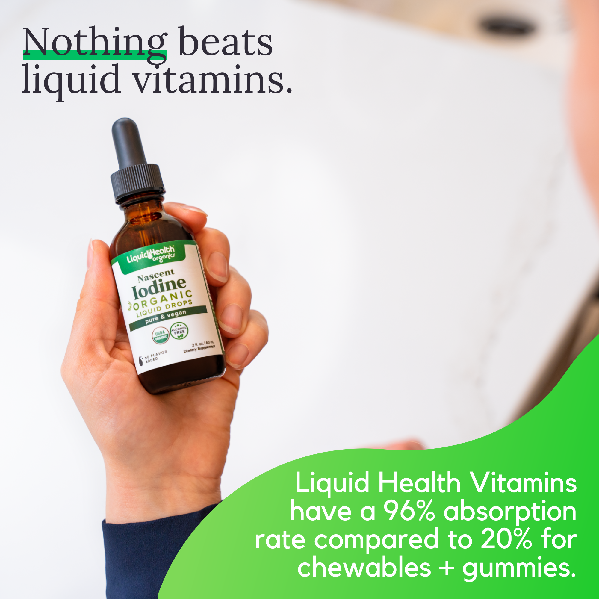 Liquid Health Organic Iodine nothing beats liquid vitamins