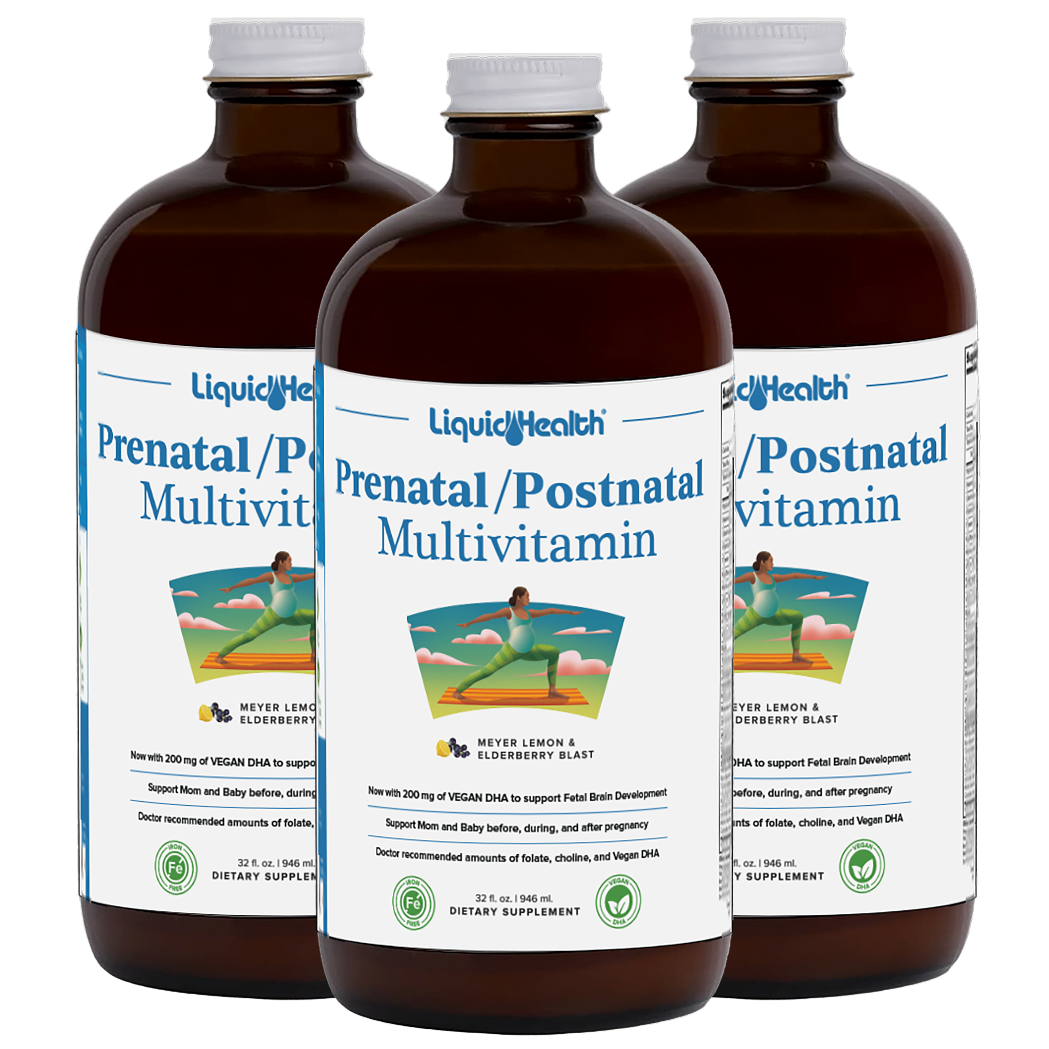 Liquid Health Pre-Postnatal Three Pack