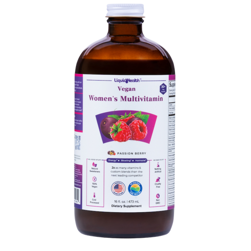 Vegan Liquid Women's Multivitamin for Optimal Health
