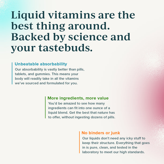 Liquid Bariatric Vitamin B12 Supplements - Liquid Health