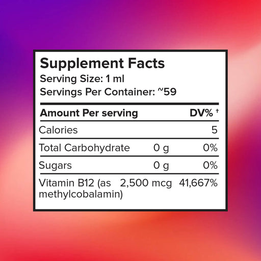 Liquid Bariatric Vitamin B12 Supplements - Liquid Health