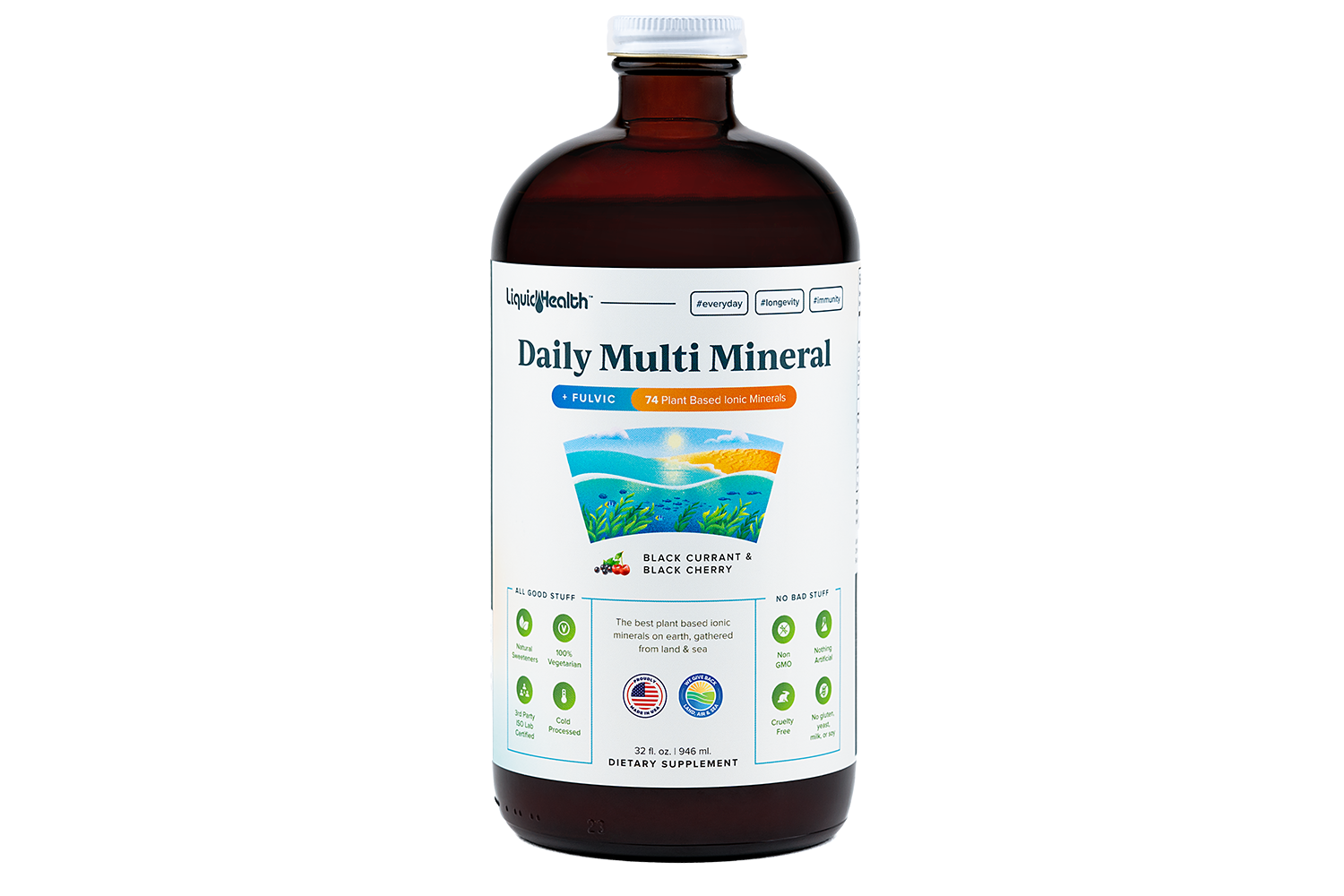 Liquid Health Daily Multi Mineral Bottle
