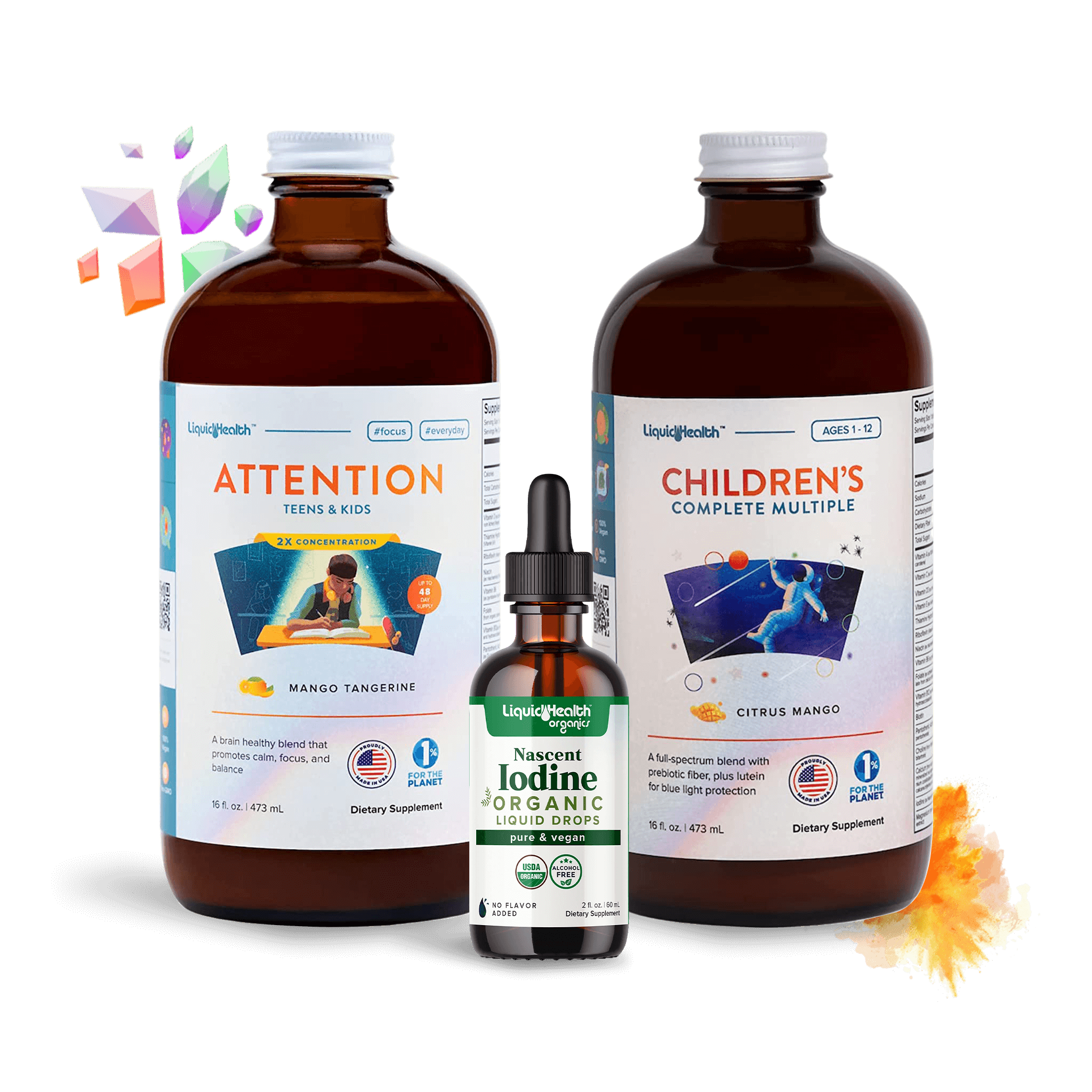 Child Prodigy Health and Focus Vitamin Bundle