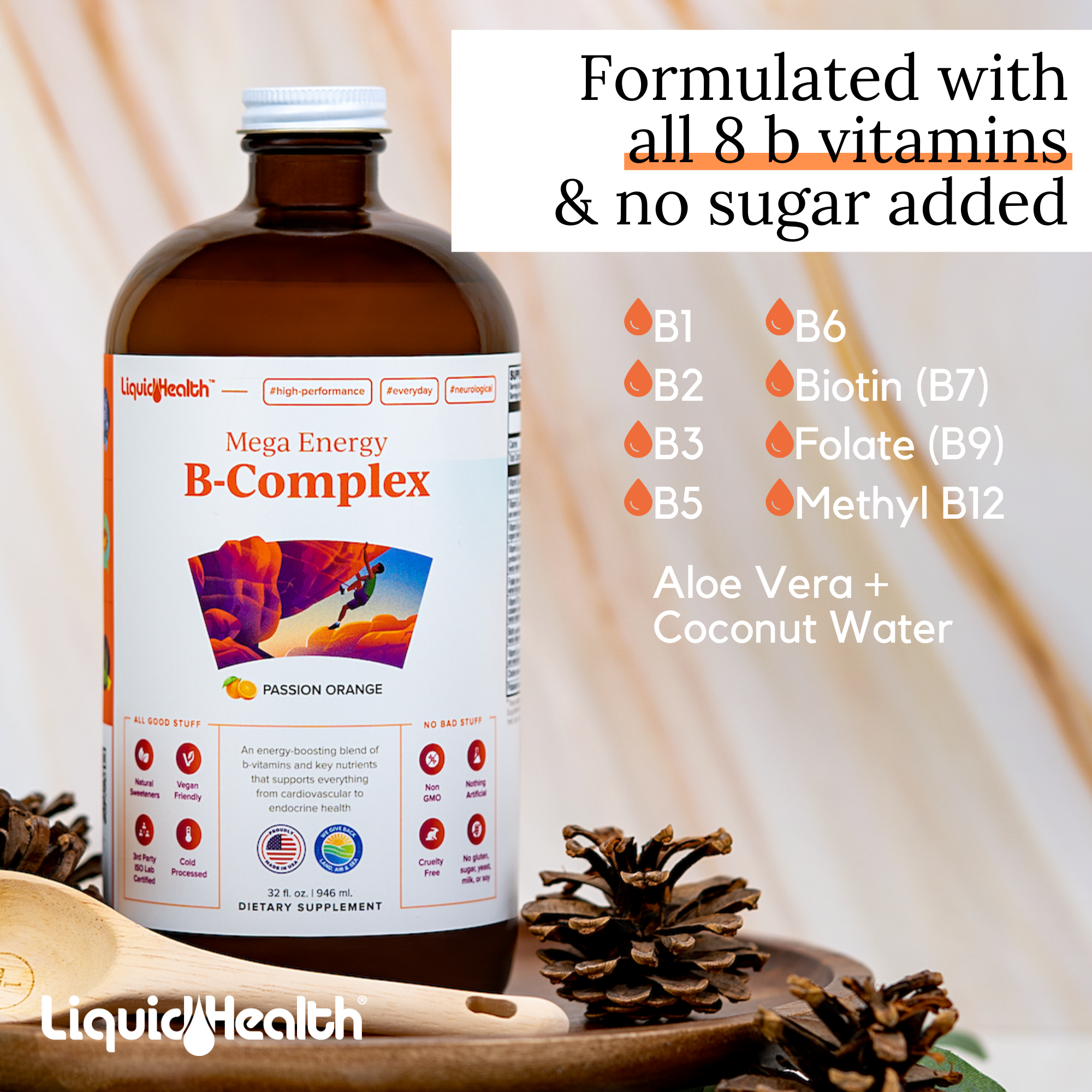 Liquid Health Mega Energy Formulated