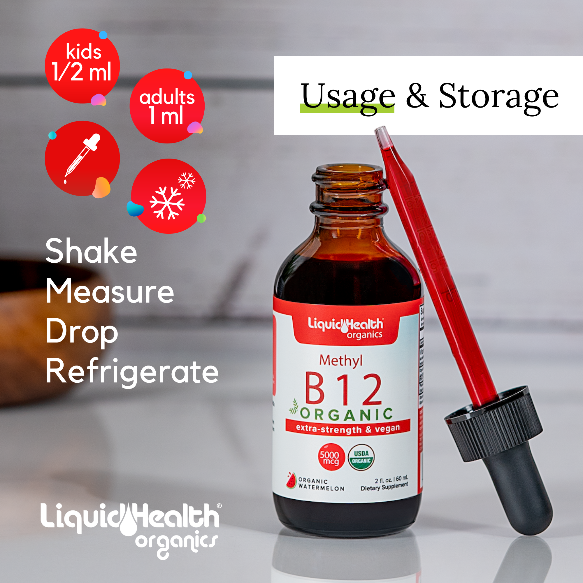 Natural energy and better absorption vitamin B12 supplement