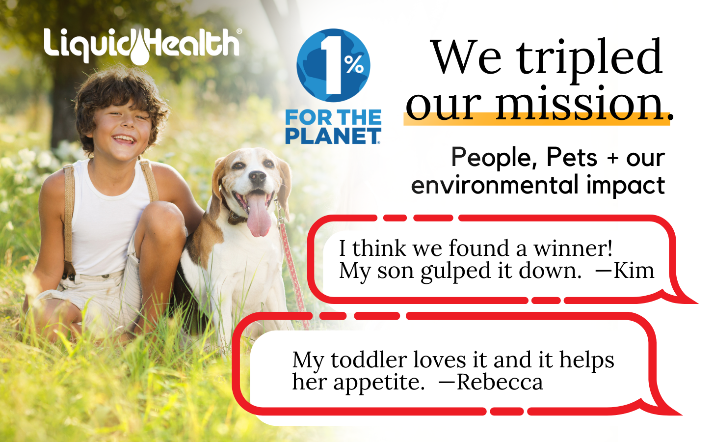 Customer testimonials for kids liquid multivitamin