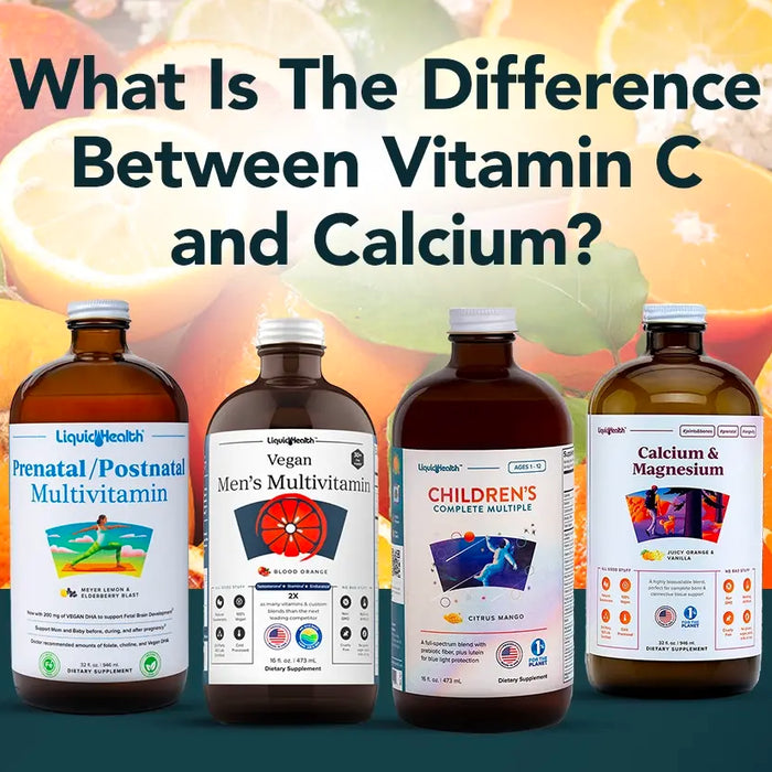 Difference Between Vitamin C and Calcium?