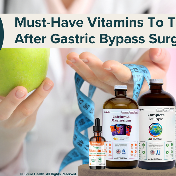 9 Must-Have Vitamins To Take After Gastric Bypass Surgery