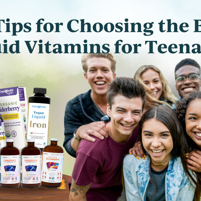 The Best Liquid Vitamins For Teenagers