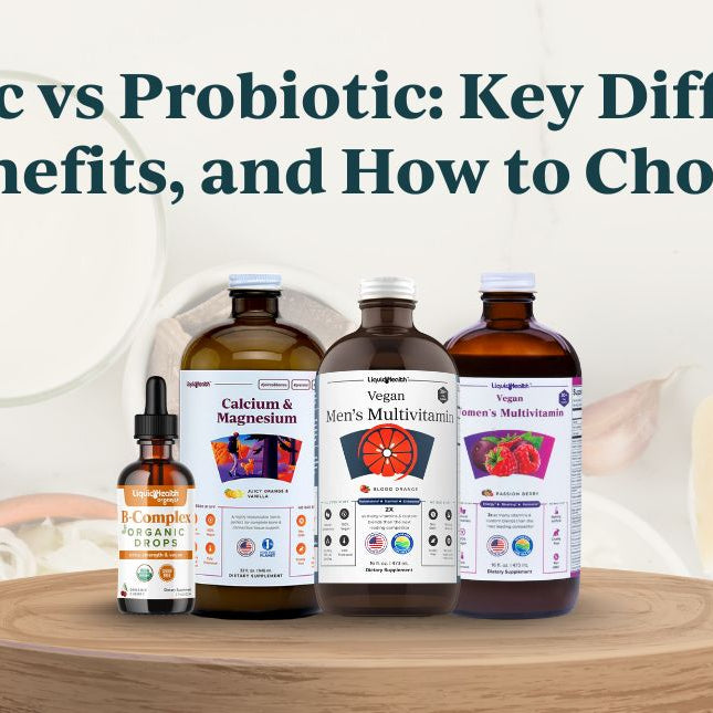 Prebiotics vs Probiotics: Key Differences, Benefits, and How to Choose