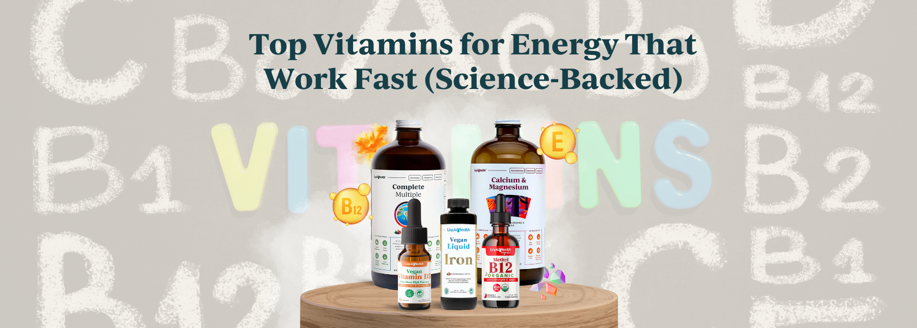 Top 10 Vitamins for Energy That Work Fast