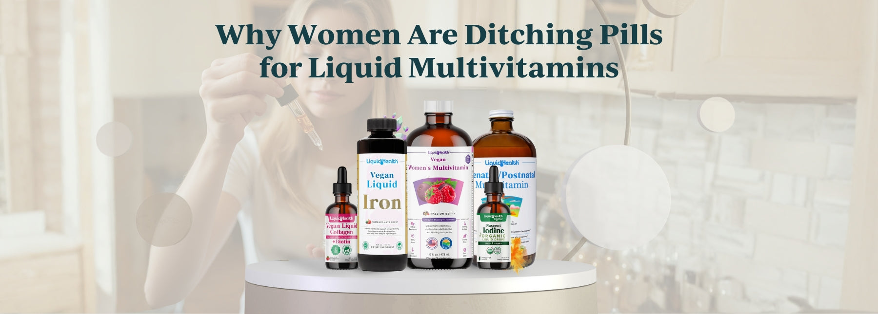 Why women are ditching pills for liquid multivitamins