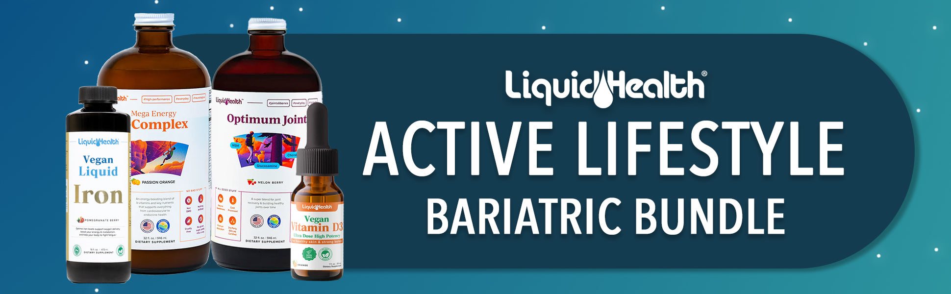 NEW! Active Lifestyle Bariatric Vitamin Bundle