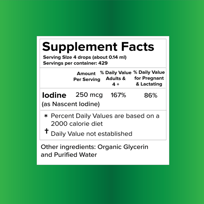 Thyroid Support Powerhouse Vitamin Bundle supplement facts with ingredients