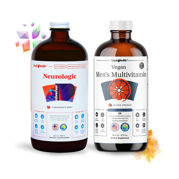 Men's Nootropic Liquid Vitamin Bundle