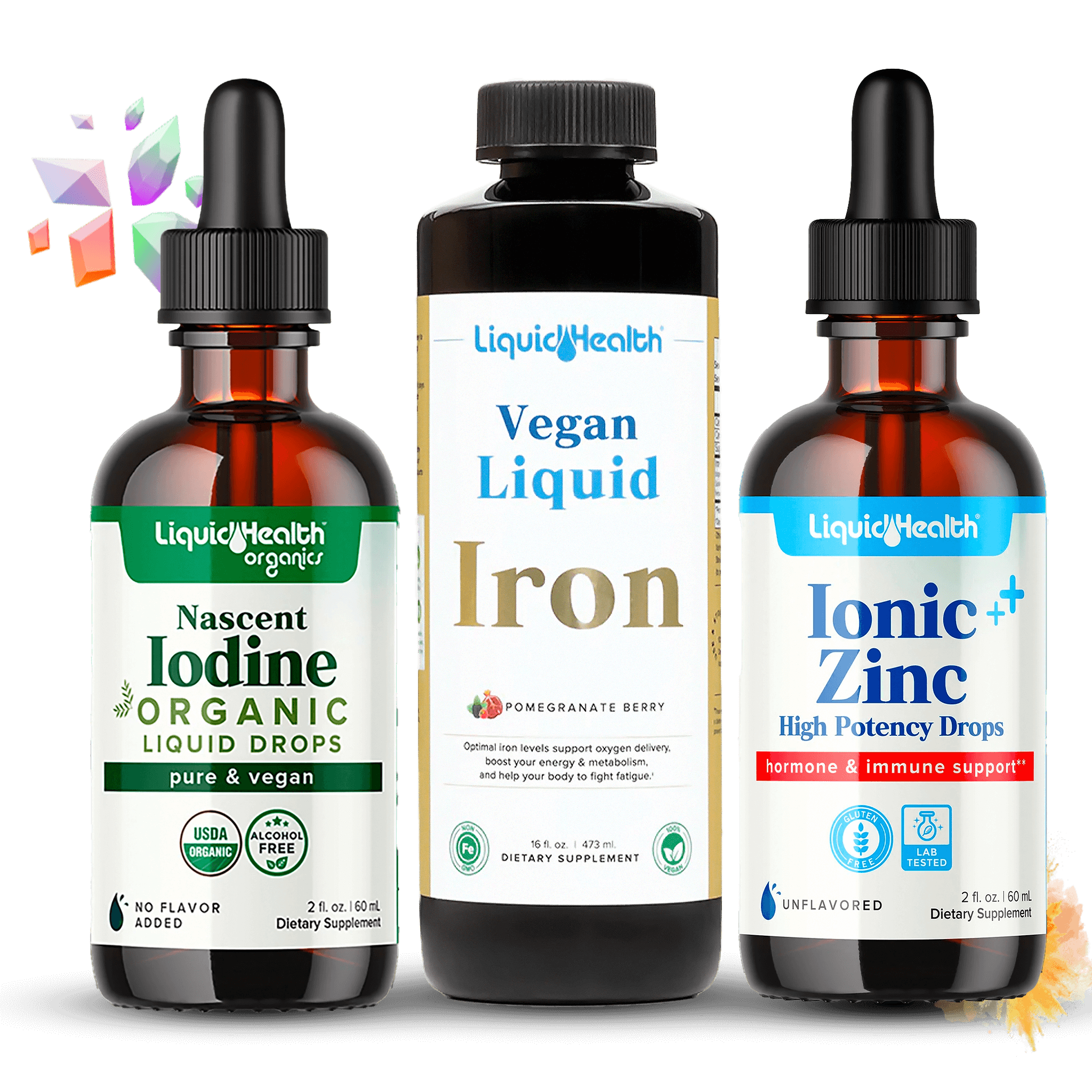 Thyroid Support Liquid Powerhouse Vitamin Bundle