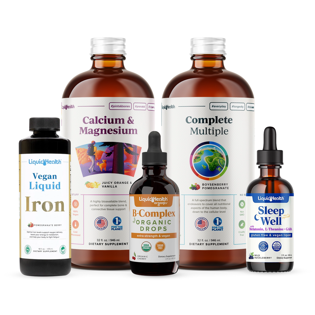 NEW! Liquid Vitamin Ultimate Starter Bundle Pack — Liquid Health