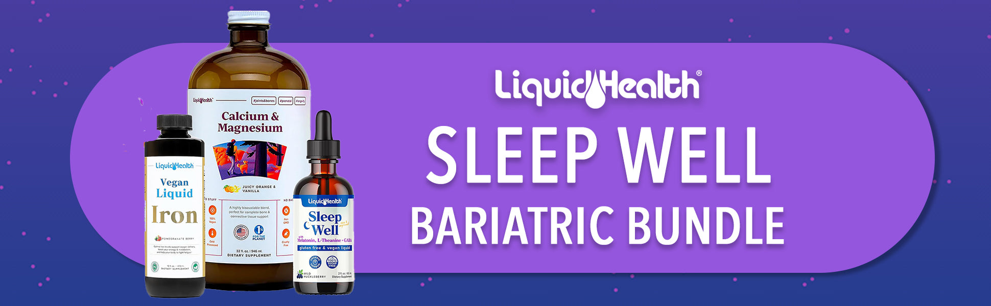 NEW! Sleep Well Bariatric Vitamin Bundle