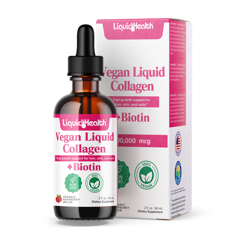 Vegan Liquid Collagen + Biotin (10,000mcg)