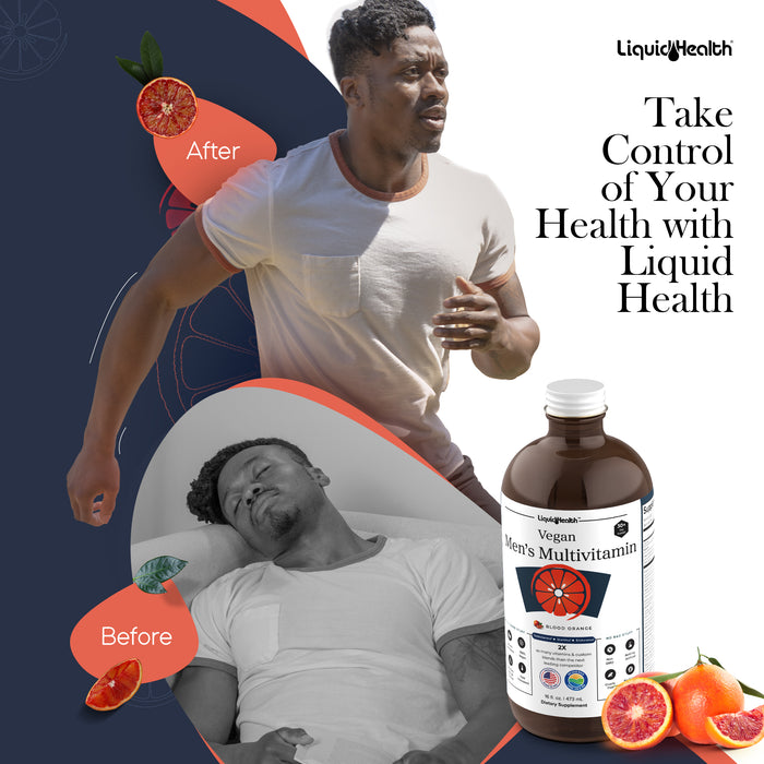 Liquid Health Vegan Mens Multivatimin