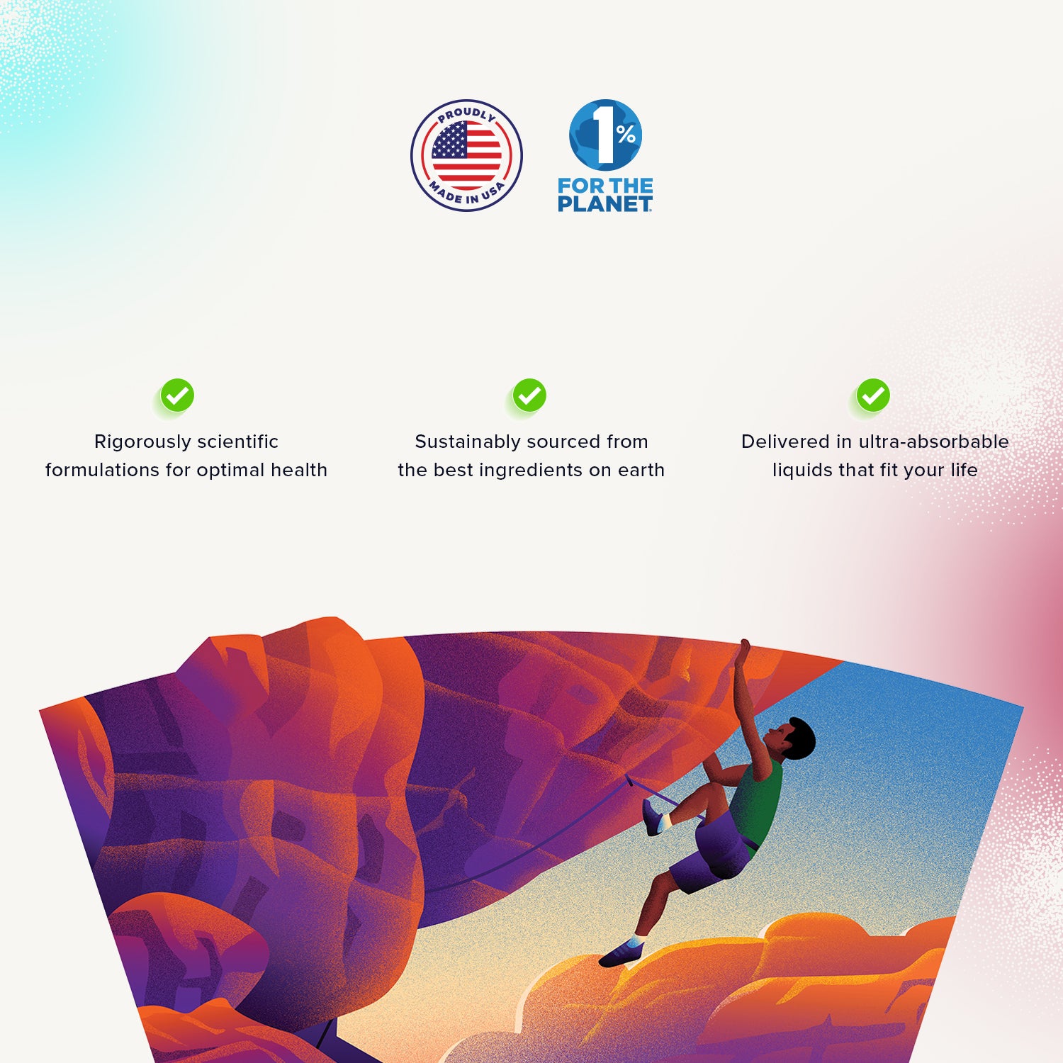 Liquid Health Tagline Benefits