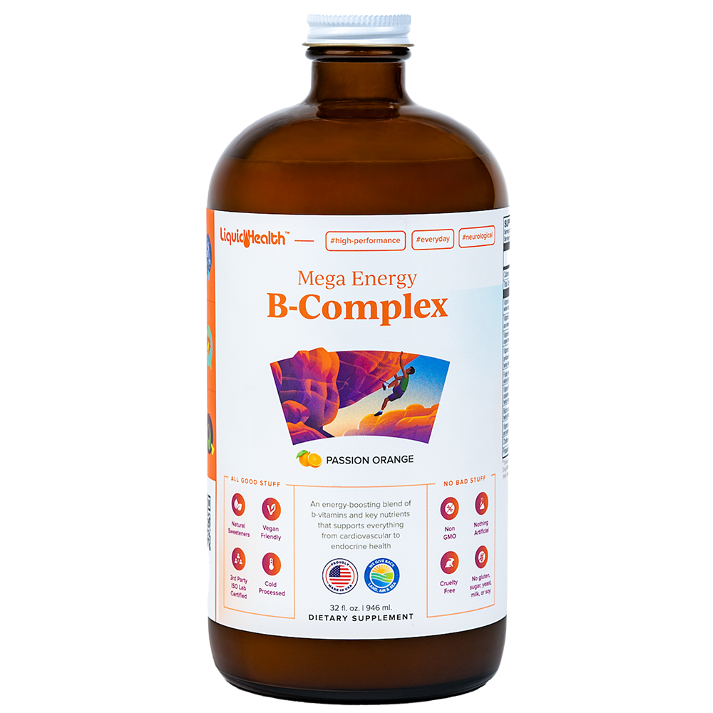 Liquid Vitamin B Complex for Mega Energy