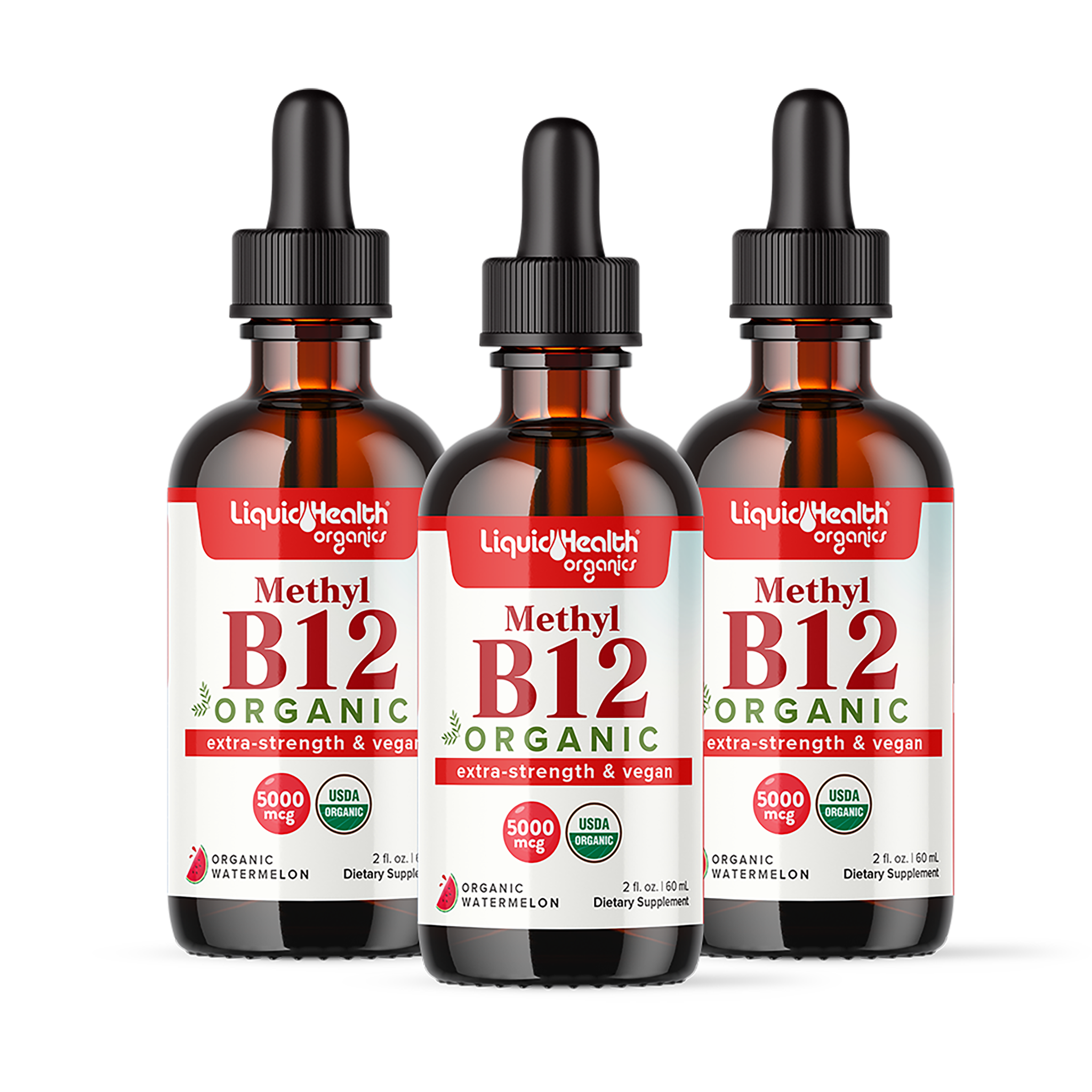 Liquid Health B12 New Bottle Three Pack
