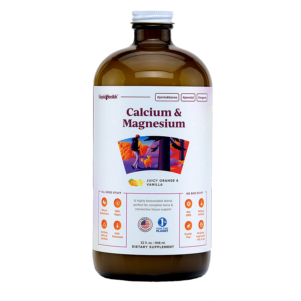 Liquid Calcium and Magnesium Supplement
