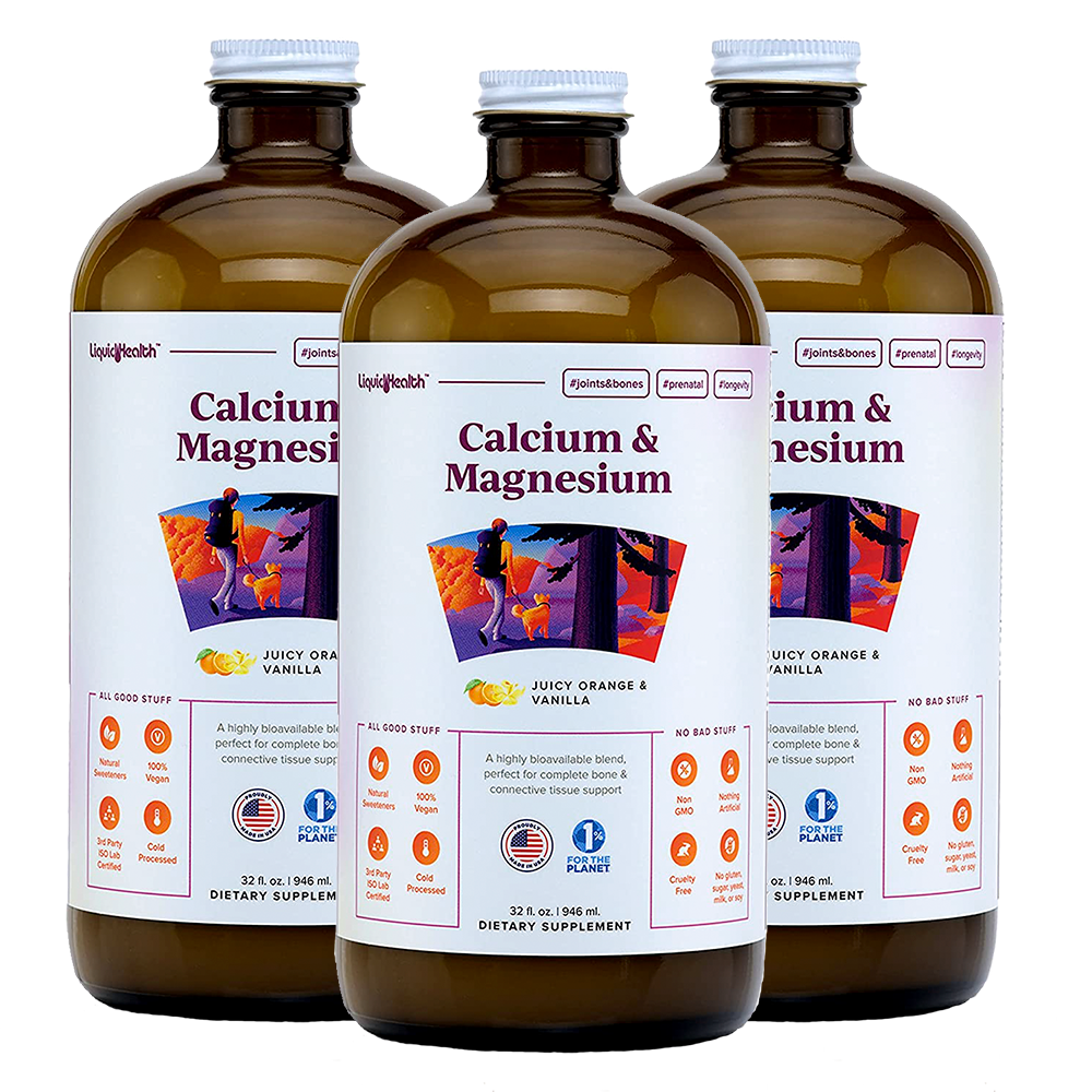 Liquid Health Calcium Magnesium Three Pack