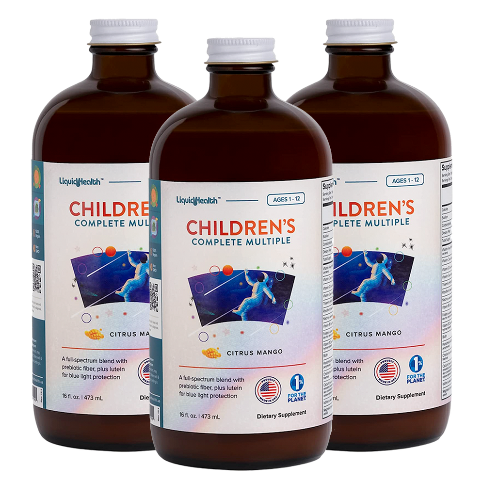 Childrens Complete Multiple, Kids Multivitamin Liquid Health — Liquid Health