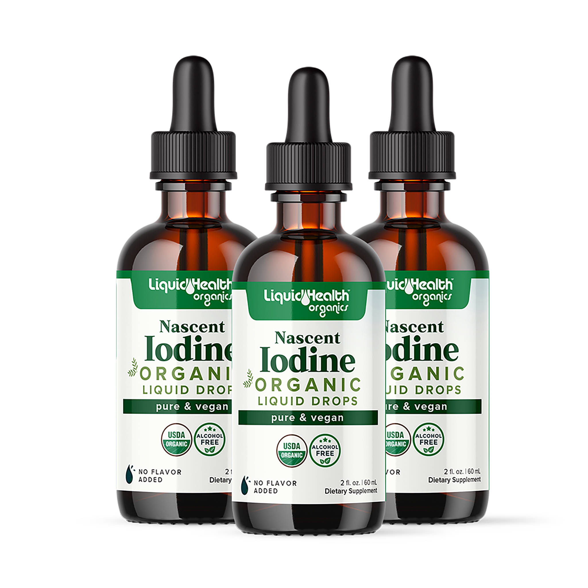 Liquid Health Iodine Three bottles pack