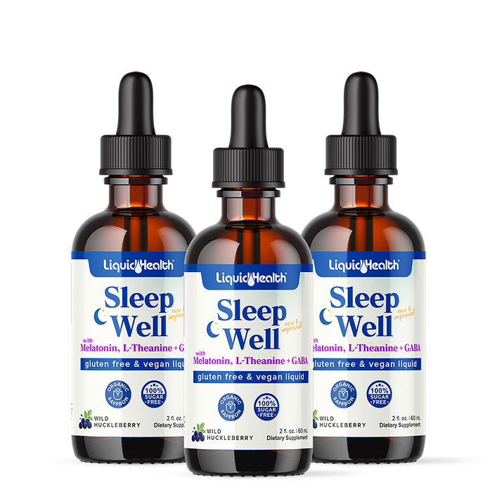 Liquid health Sleep Well - Liquid Health Three Bottles